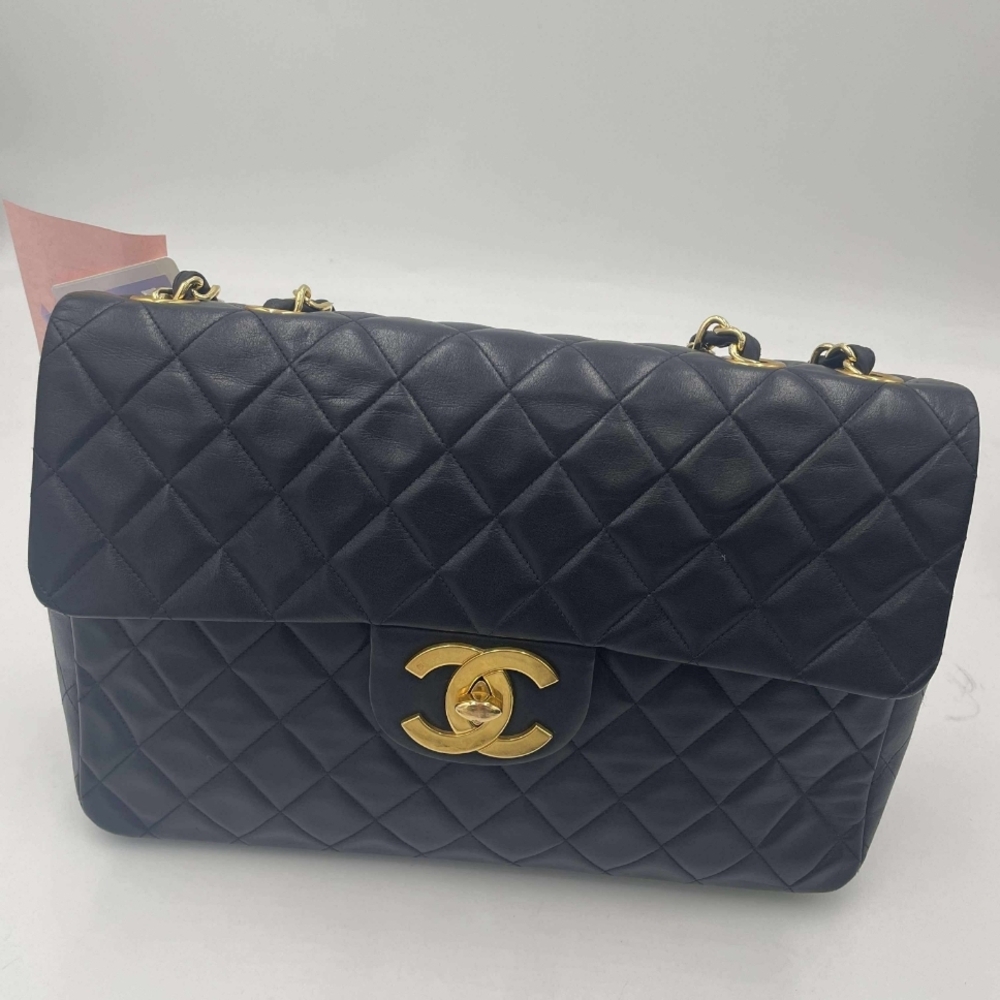 Chanel Black Quilted Leather Shoulder Bag